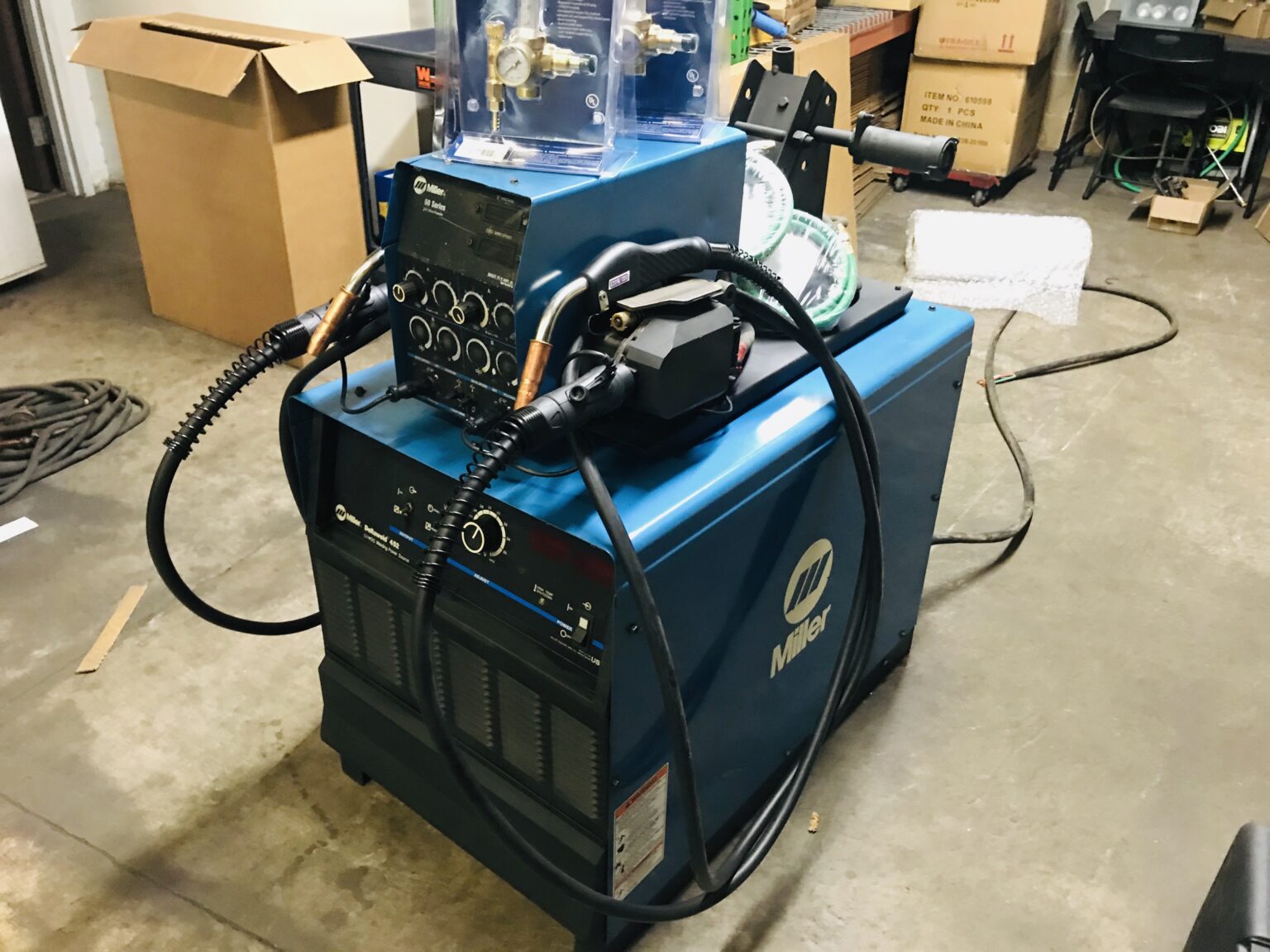 Miller Deltaweld 452 MIG & S74 Feeder Welder Package Archeat LLC