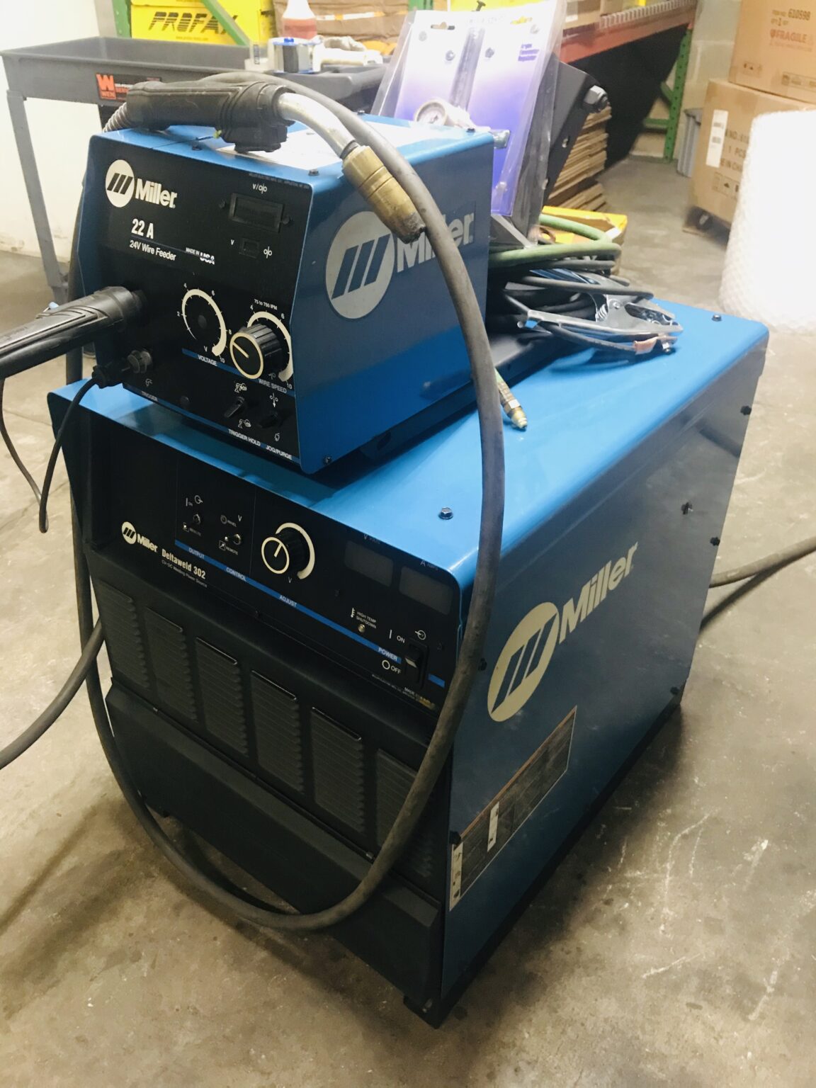 Miller Deltaweld 302 MIG Welder | Arc-Heat