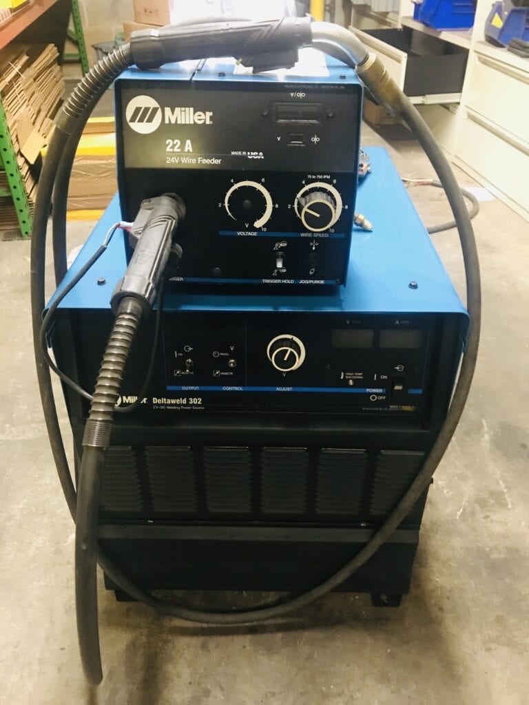 Miller Deltaweld 302 MIG Welder ArcHeat