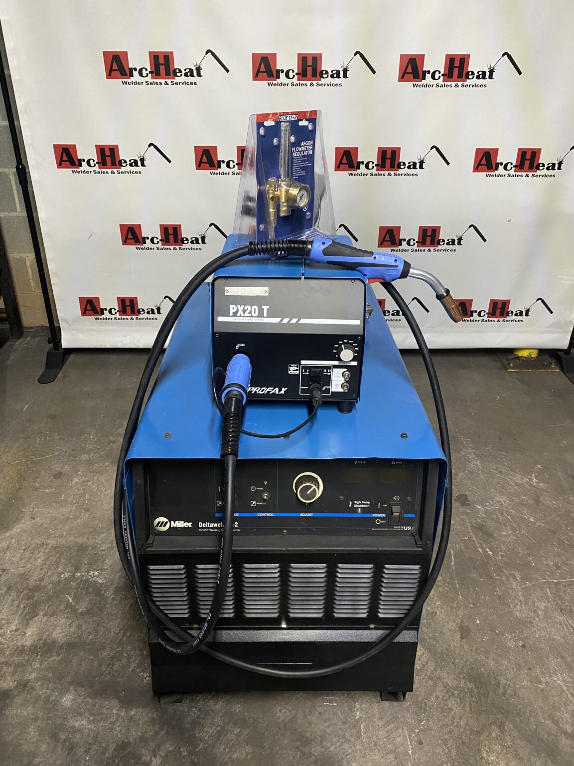 Miller Deltaweld 452 MIG & S74 Feeder Welder Package Archeat LLC