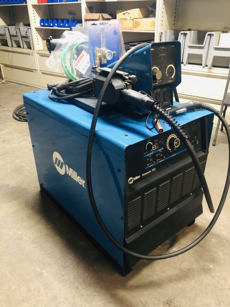 Miller Dimension 652 Multiprocess Welder & 4 Drive Feeder | Arc-Heat