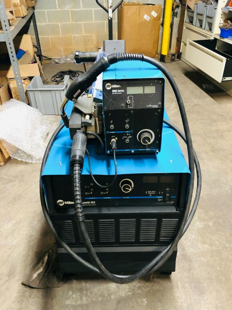 Miller Deltaweld 452 MIG & S74 Feeder Welder Package | Arc-heat LLC