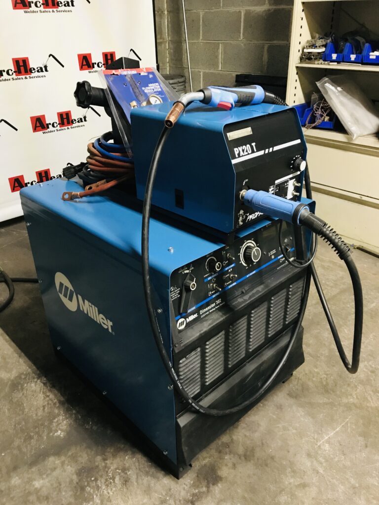 Miller Dimension 302 MultiProcess Welder Complete Package ArcHeat