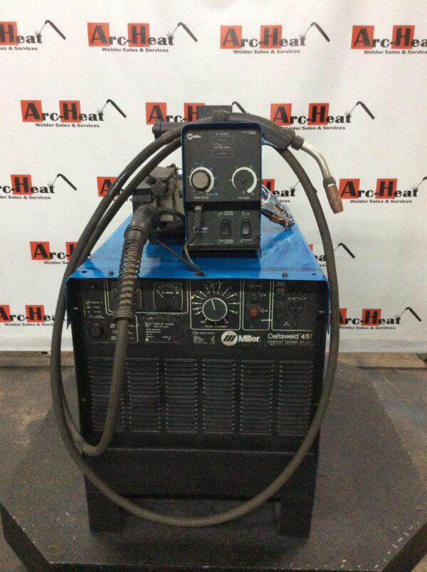 Miller Deltaweld 451 welding machine.